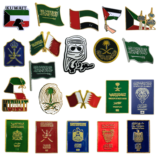 Gulf and Arab National Identity Stickers Available in TaMiMi Projects in Qatar