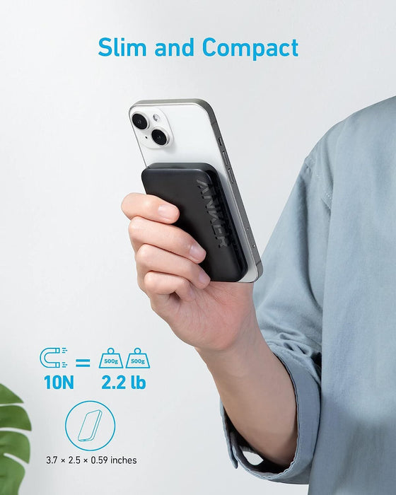 Anker 321 Magnetic Battery MagGo 5k - Black