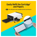 Liene PixCut S1 Sticker Paper & Ink Cartridge Includes 72 self-adhesive sticker sheets.