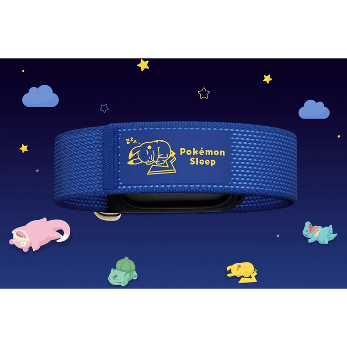 Google Fitbit Air Special Edition Pokémon Sleep in Sleepy Blue, Screenless fitness, health & sleep tracker.