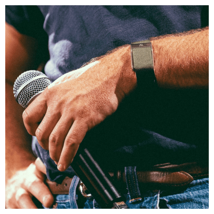 Get WHOOP 5.0 SuperKnit band from TaMiMi Projects in Qatar. Fully adjustable, stainless steel, ideal for everyday wear.