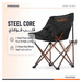 Porodo Kids Foldable Camping Chair, Easy to unfold, fold, and store, Includes a convenient carrying and storage bag.