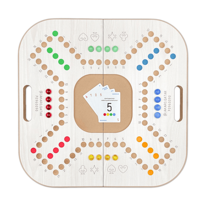 لعبة جاكرو - خشب فاتح