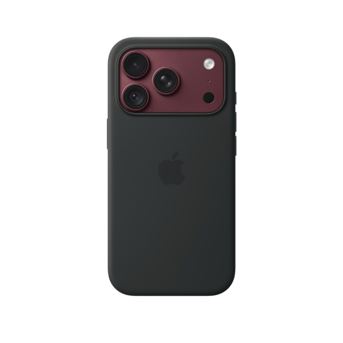 Apple iPhone 18 Pro Silicone Case with MagSafe - Black