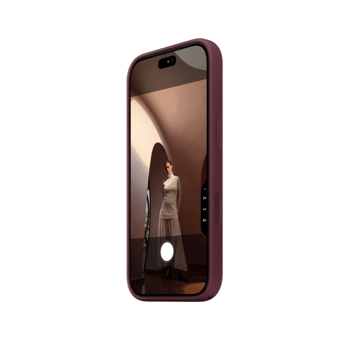 Apple iPhone 18 Pro Silicone Case with MagSafe - Burgundy