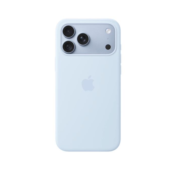 Apple iPhone 18 Pro Max Silicone Case with MagSafe - Crisp Blue