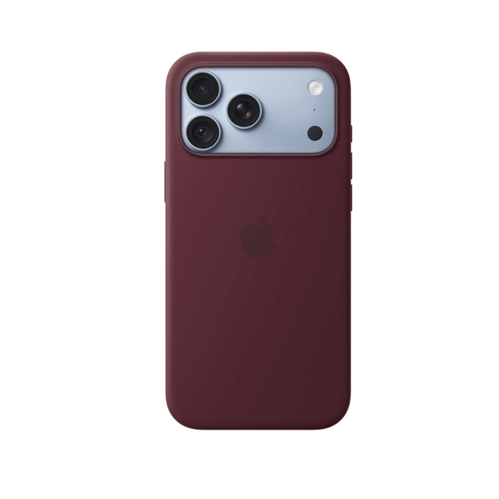 Apple iPhone 18 Pro Max Silicone Case with MagSafe - Burgundy