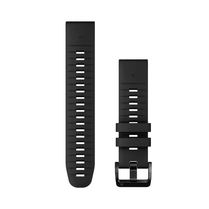Garmin QuickFit® 22 Watch Bands - Black Silicone