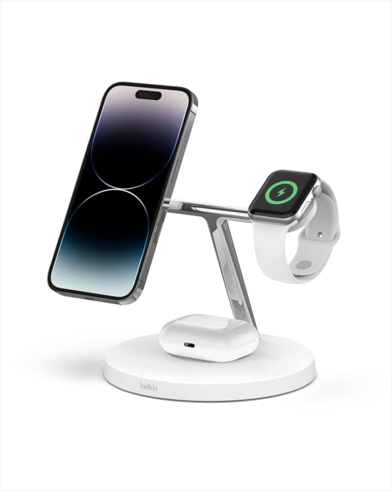 BELKIN BOOST UP Charge Pro 3-IN-1 wireless charger with MagSafe