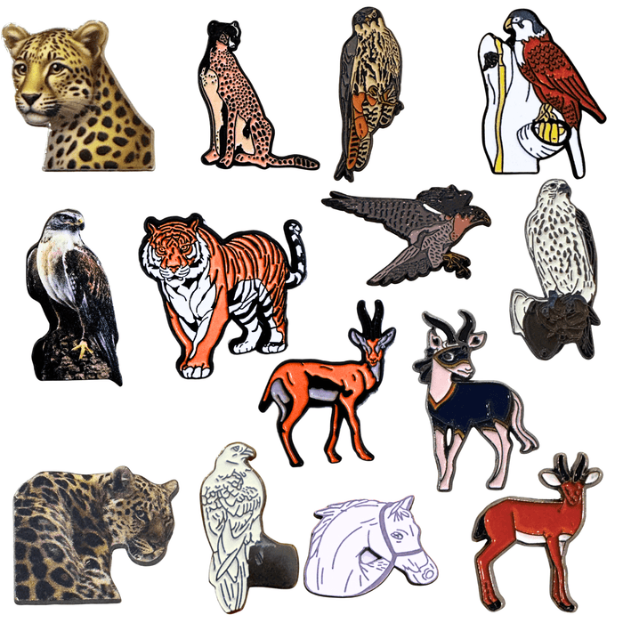 Animal Stickers, Premium 3D metal﻿ sticker, Made from durable metal with fine details, now from TaMiMi Projects in Qatar. 