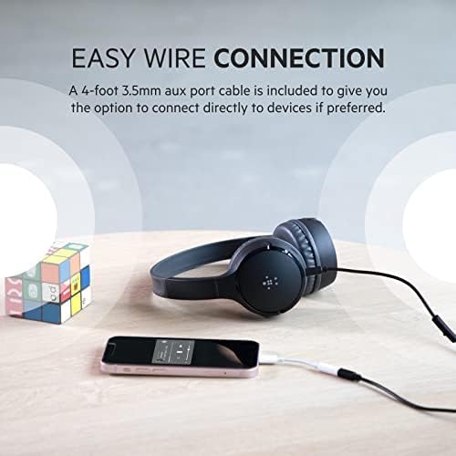 Belkin SOUNDFORM™ Mini Wireless On-Ear Headphones for Kids - Black