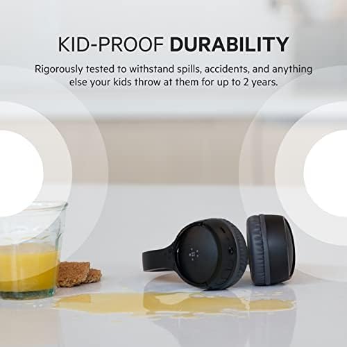 Belkin SOUNDFORM™ Mini Wireless On-Ear Headphones for Kids - Black