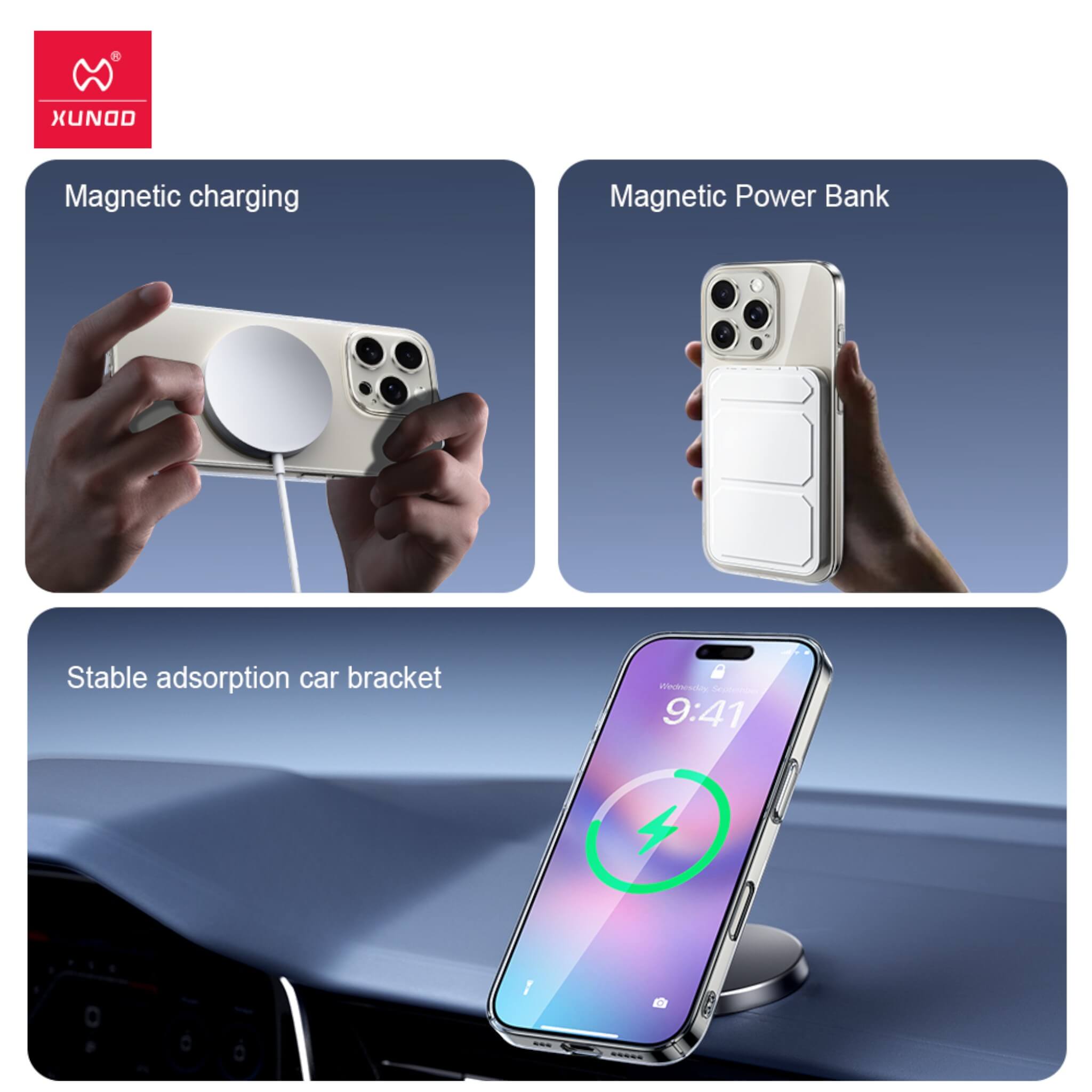 Xundd Magnetic Case For iPhone 16 Pro Max Xundd Magnetic Case For iPhone 16 Pro Max