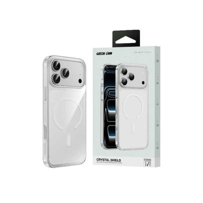 Green Lion MagSafe Case for iPhone 18 Pro - Clear
