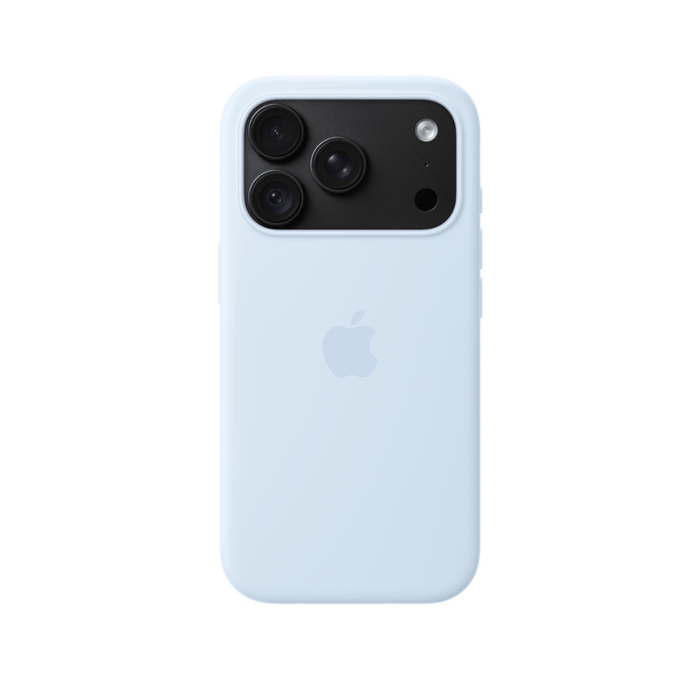 Apple iPhone 18 Pro Silicone Case with MagSafe - Crisp Blue