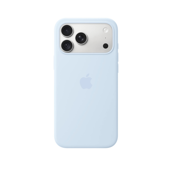Apple iPhone 18 Pro Max Silicone Case with MagSafe - Crisp Blue