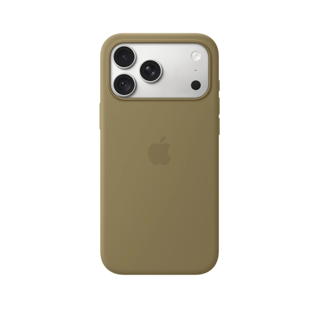 Apple iPhone 18 Pro Max Silicone Case with MagSafe, Original Case, Soft-touch silicone exterior with protective microfiber lining.