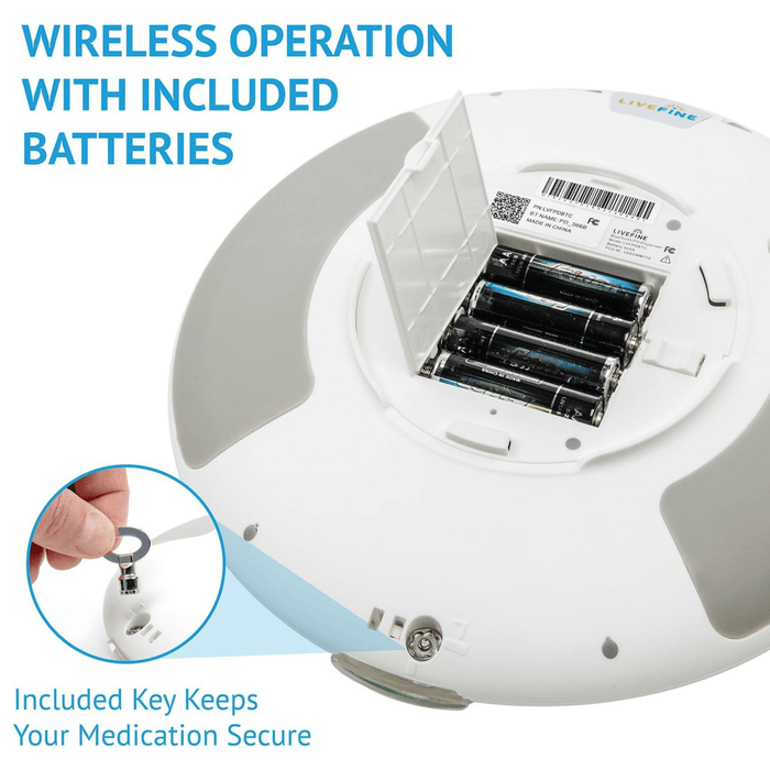 جهاز تنظيم الأدوية الذكي مع تنبيهات ضوئية وصوتية – تميمي بروجكتس في قطر