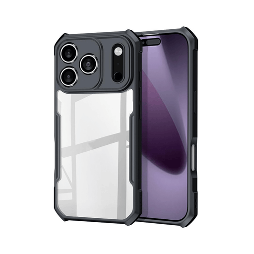 Xundd iPhone 18 Pro Case Max in Black, Made of Imported PC material with premium quality. As thin as original device.