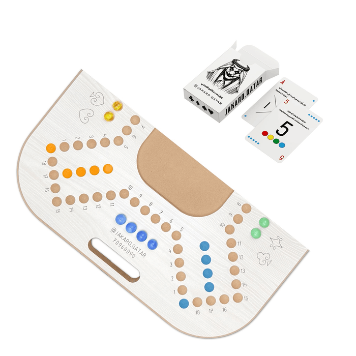 لعبة جاكرو - خشب فاتح