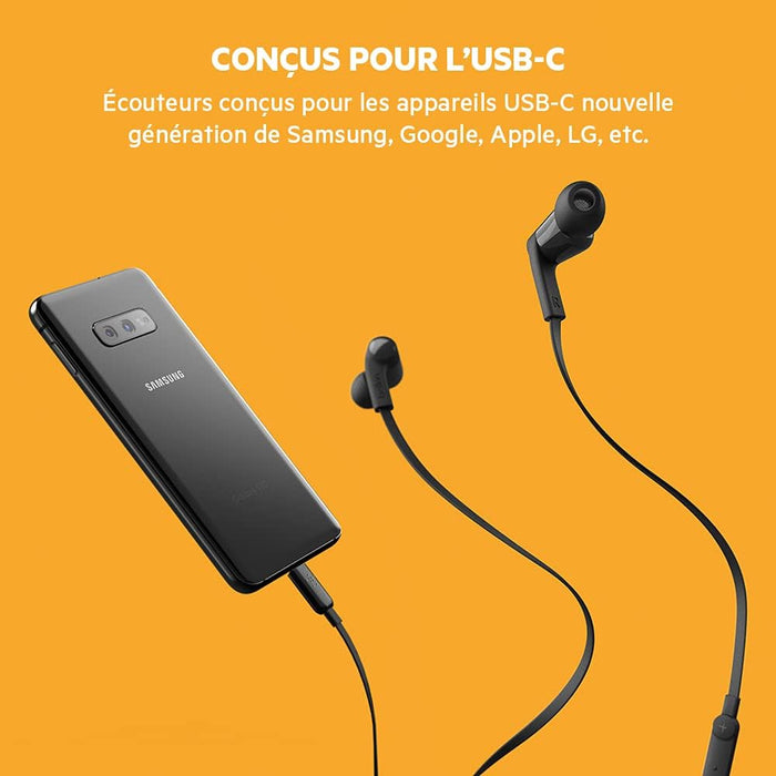 Belkin SOUNDFORM™  Headphones with USB-C Connector - Black