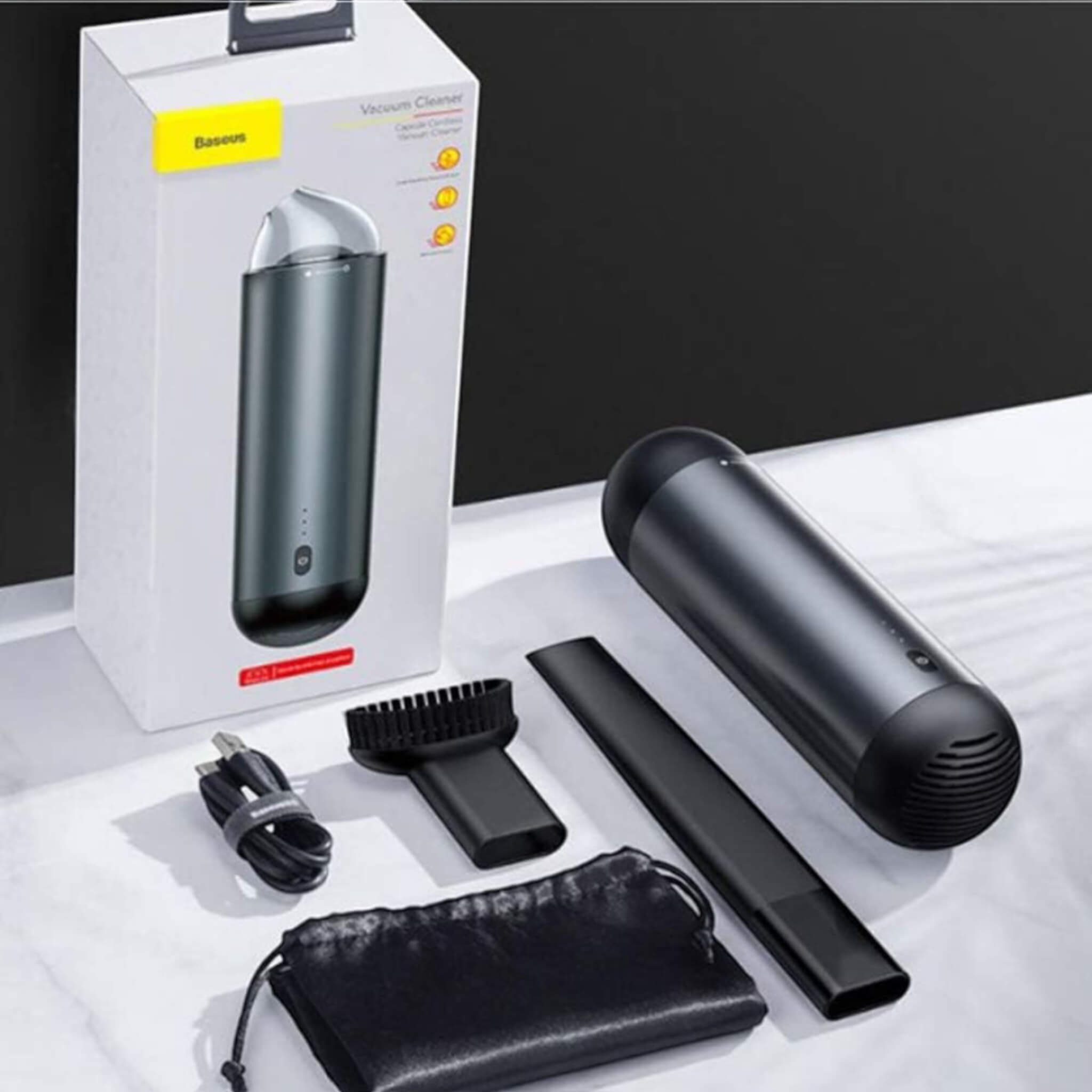 Baseus Handheld Vacuum - Black Baseus Handheld Vacuum - Black