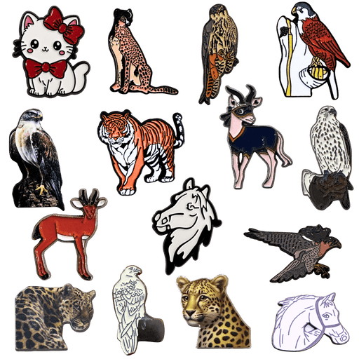 Animal Stickers, Premium 3D metal﻿ sticker, Made from durable metal with fine details, now from TaMiMi Projects in Qatar. 