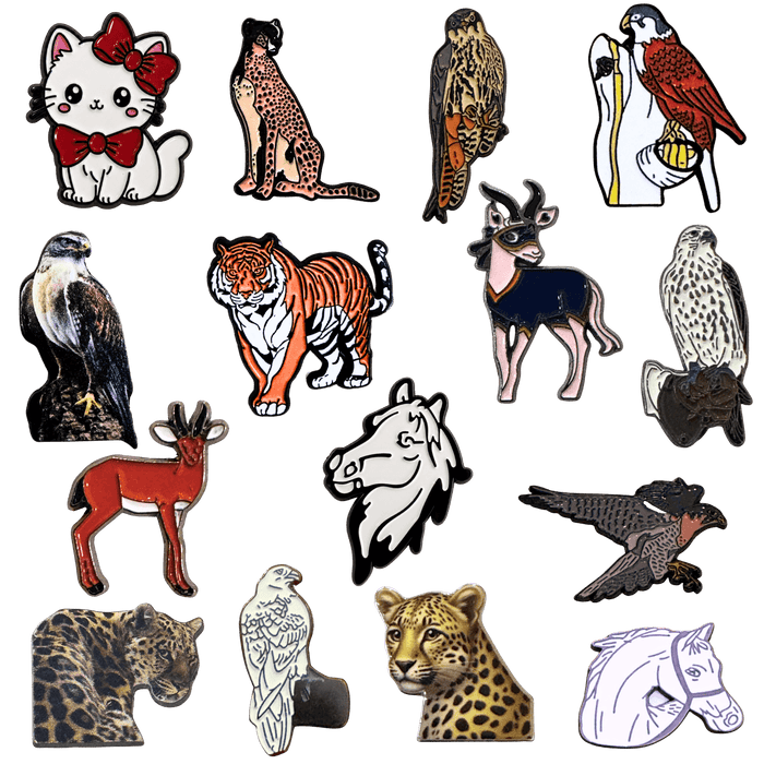 Animal Stickers, Premium 3D metal﻿ sticker, Made from durable metal with fine details, now from TaMiMi Projects in Qatar. 