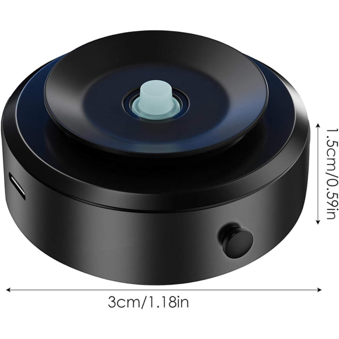 Hybrid car mount with 15W wireless charging and magnetic suction, 360° rotation for smartphones. Available at TaMiMi Projects Qatar.
