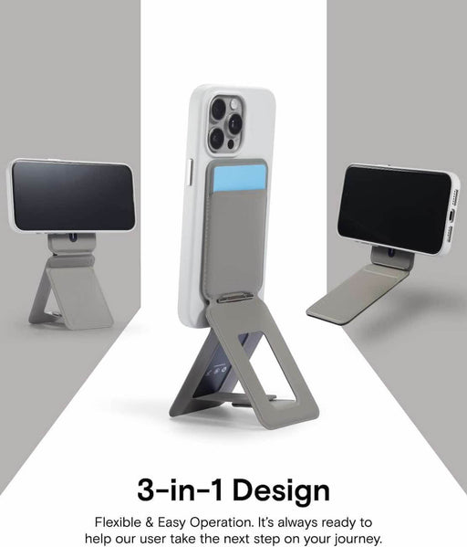 MOFT Phone Tripod Stand - Magsafe - Taupe | TaMiMi Qatar