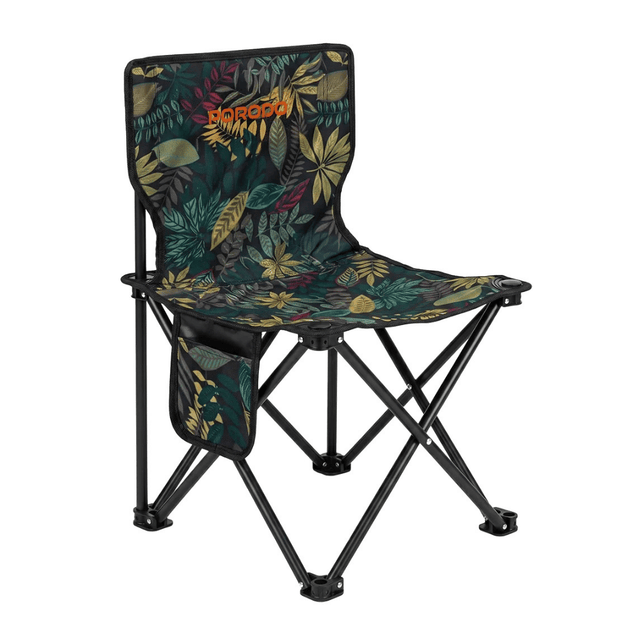 Porodo Kids Foldable Camping Chair, Maximum weight capacity of 50 kg, Durable and lightweight construction.