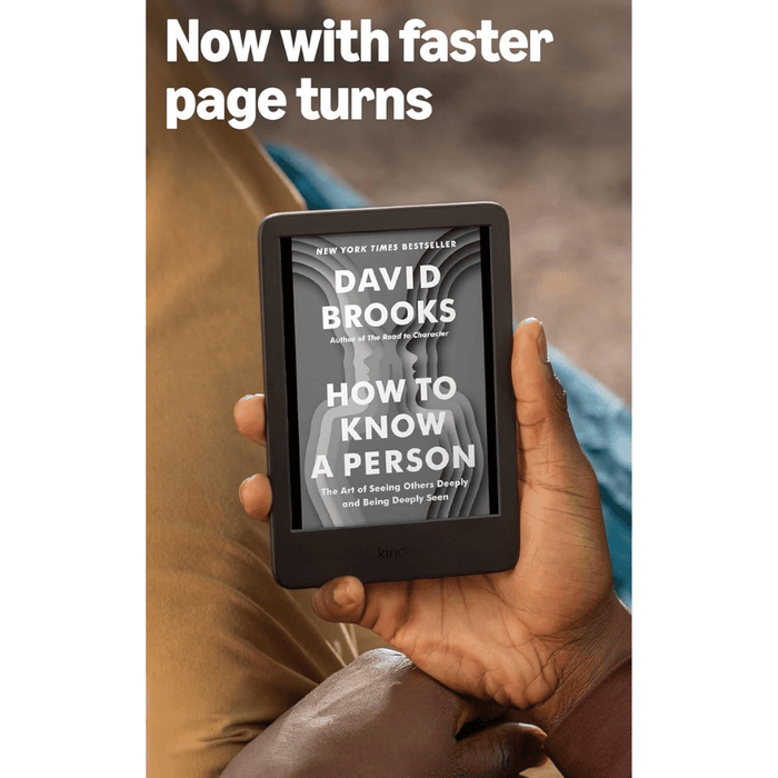Amazon Kindle (11th Gen) 16GB, Faster page turns for smoother reading.