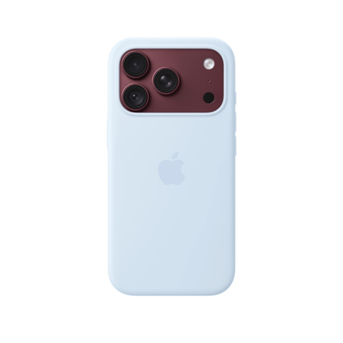 Apple iPhone 18 Pro Silicone Case with MagSafe - Crisp Blue