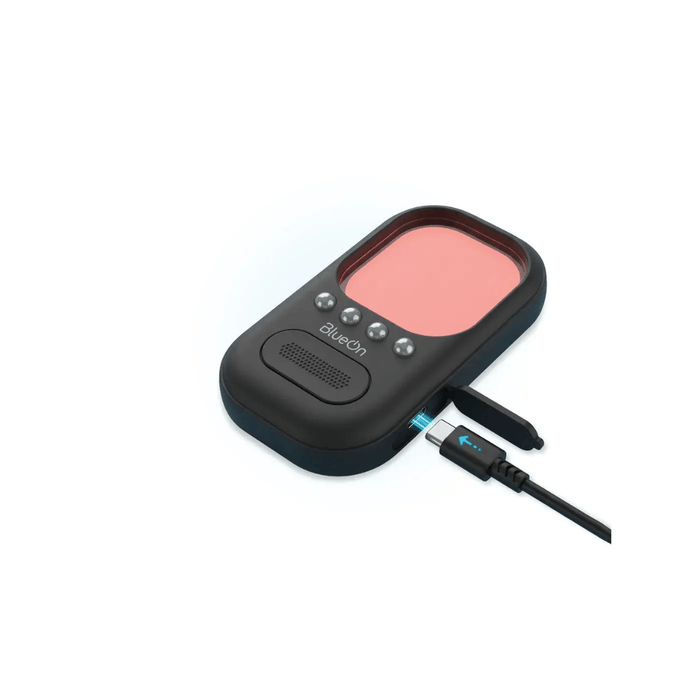 BlueOn hidden camera detector with optical lens filter and USB-C rechargeable battery