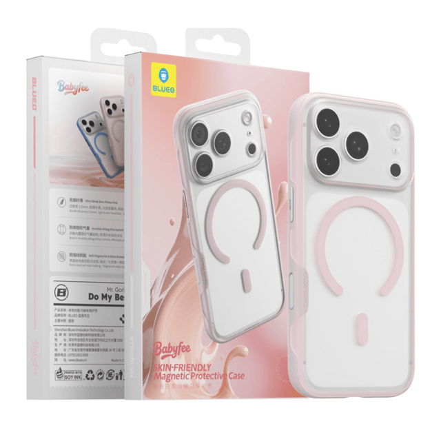BLUEO Babyfee Magnetic Case for iPhone 18 Pro and iPhone 17 Pro - TaMiMi Projects Qatar