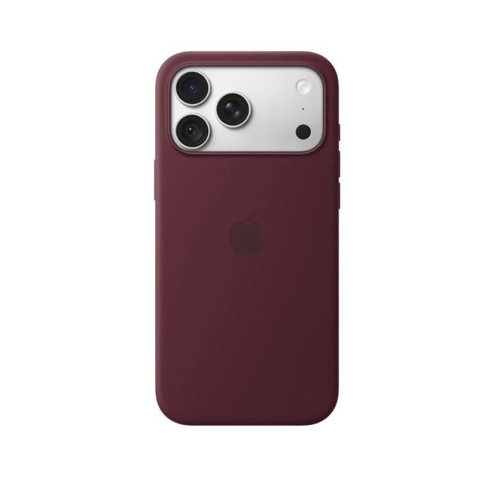Apple iPhone 18 Pro Max Silicone Case with MagSafe - Burgundy