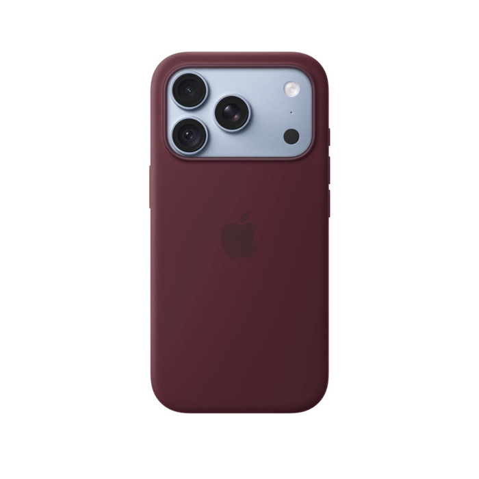 Apple iPhone 18 Pro Silicone Case with MagSafe - Burgundy