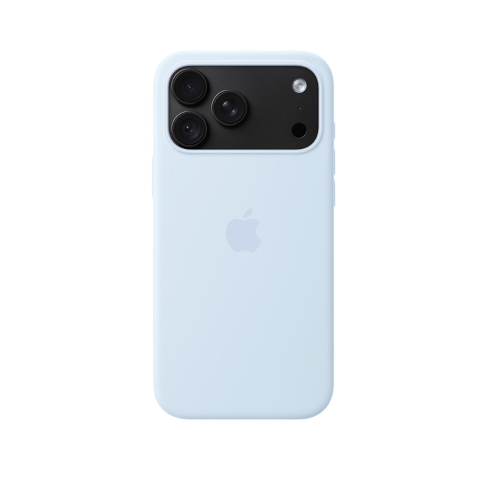 Apple iPhone 18 Pro Max Silicone Case with MagSafe - Crisp Blue