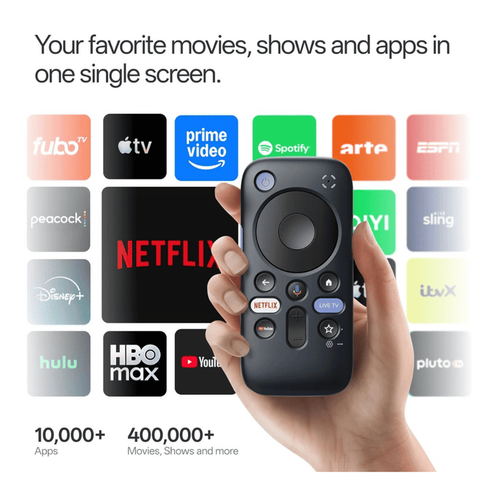 RayNeo Pocket TV Pro - Google TV Streaming Device for AR Glasses