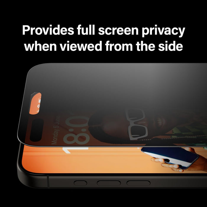PanzerGlass™ for iPhone 15 Pro - Privacy