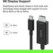 Adapter supports 8K resolution at 60Hz for crystal-clear video at TaMiMi Projects.
