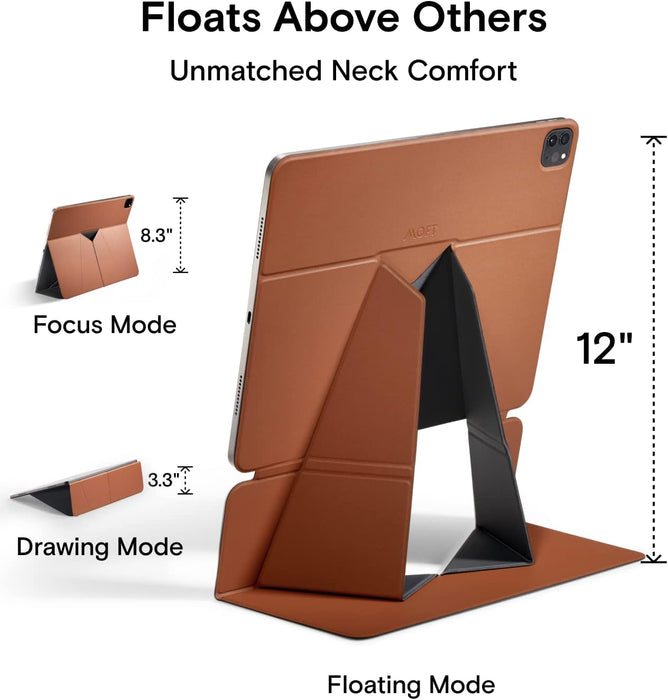 MOFT Snap Folio Magnetic Case & Stand For iPad Pro 12.9 inch - Sienna Brown