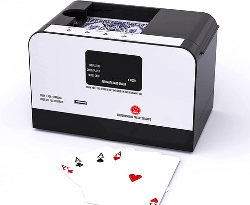 Automatic card dealer, portable, anti-cheating, supports 3-8 players, TaMiMi Projects Qatar.