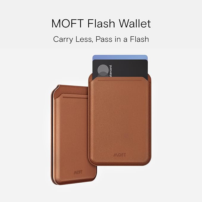 MOFT Snap Flash Wallet Stand - Brown