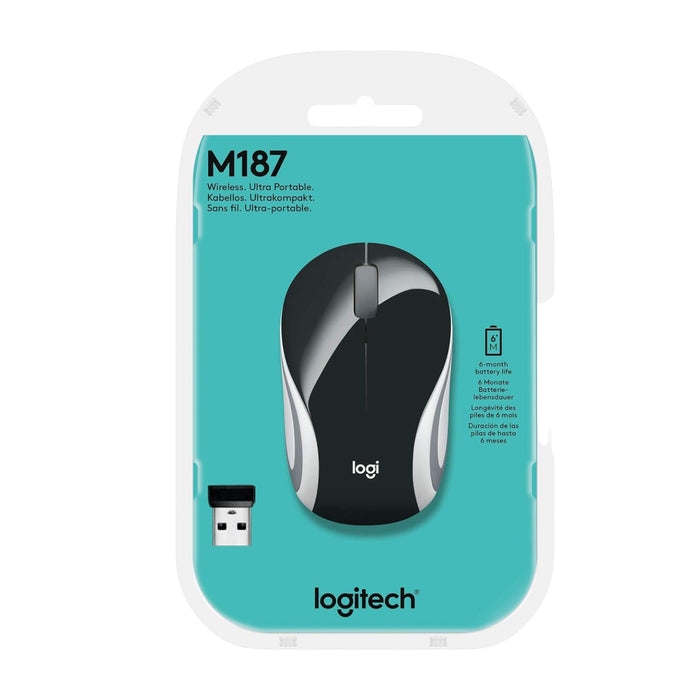 Logitech Cordless Mini Mouse - White
