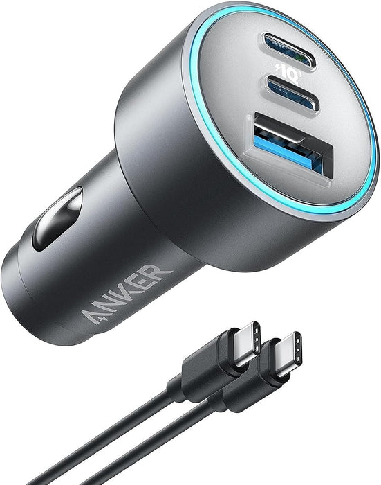Anker USB-C Car Charger 3-Port 67W + USB-C cable
