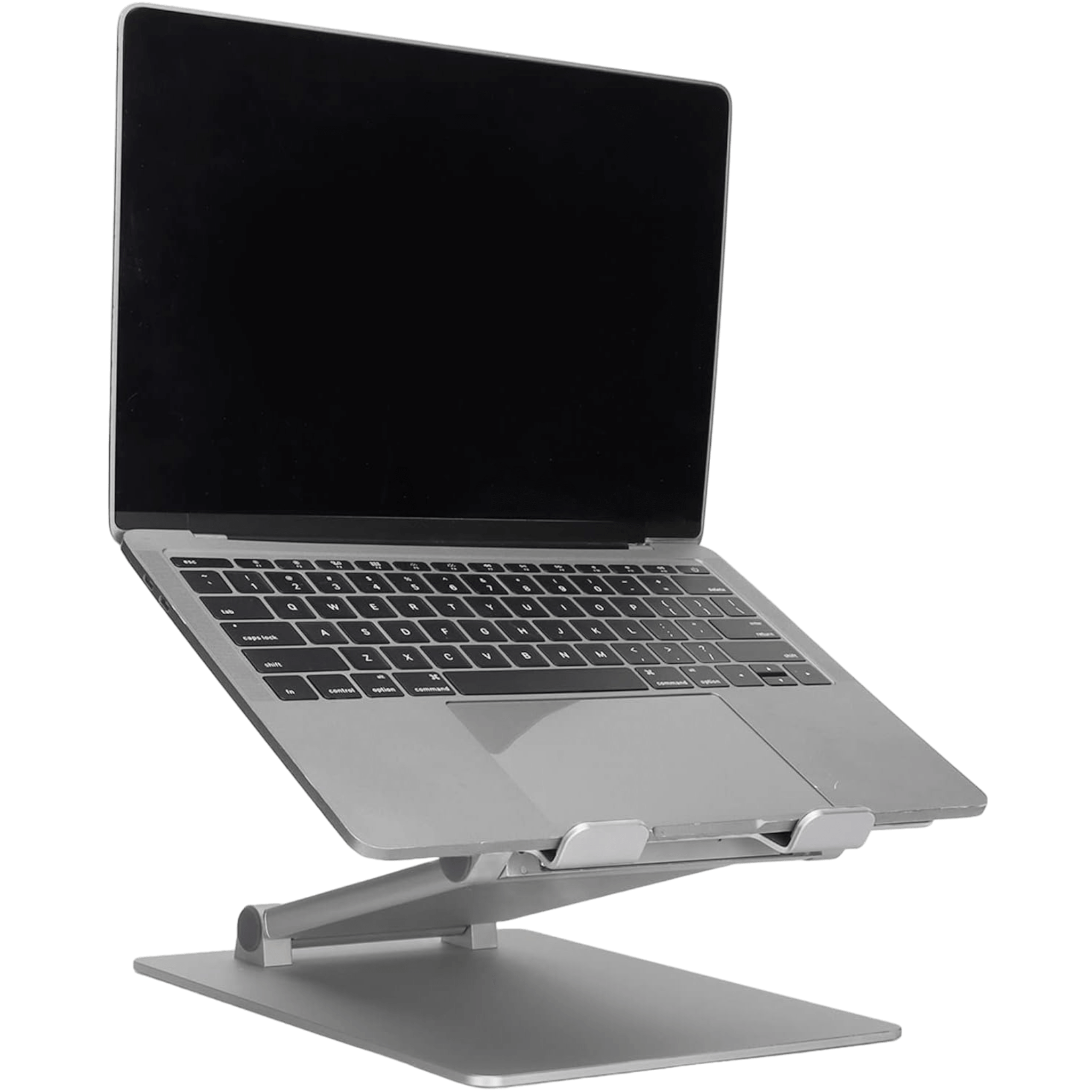 Aluminum Height Adjustable Laptop Stand - Silver Aluminum Height Adjustable Laptop Stand - Silver