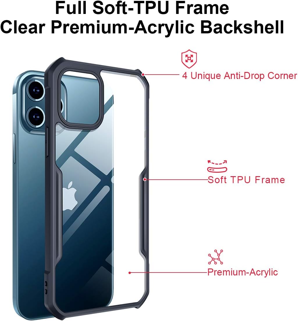 Xundd Case for iPhone 14 Pro - Black Xundd Case for iPhone 14 Pro - Black