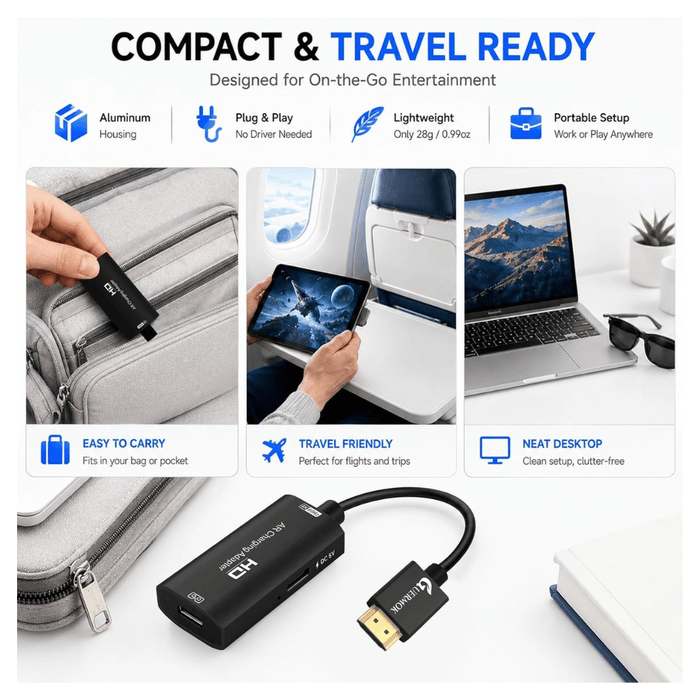 ‫محول عرض من HDMI إلى USB-C لنظارات الواقع المعزز