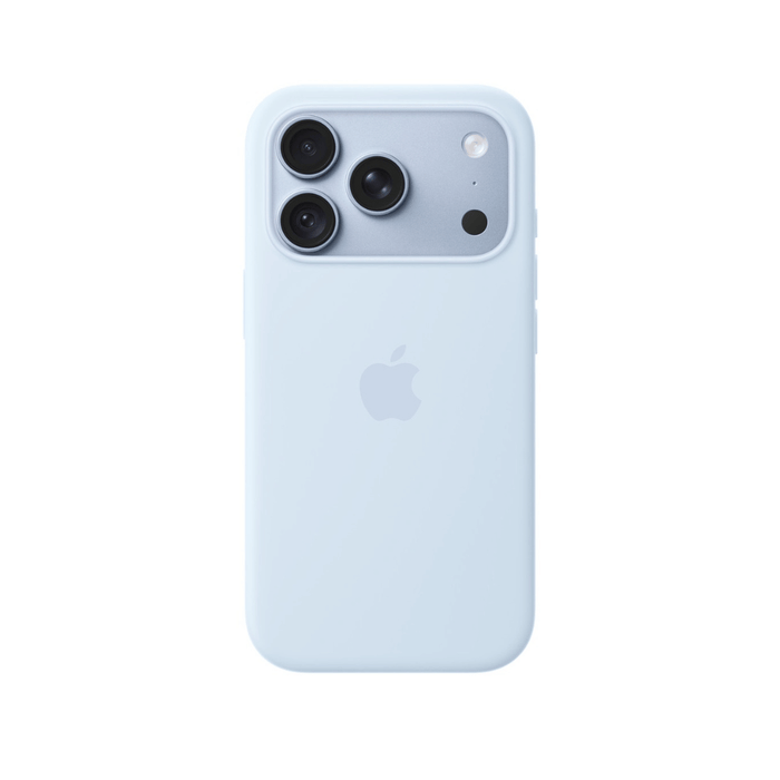 Apple iPhone 18 Pro Silicone Case with MagSafe - Crisp Blue